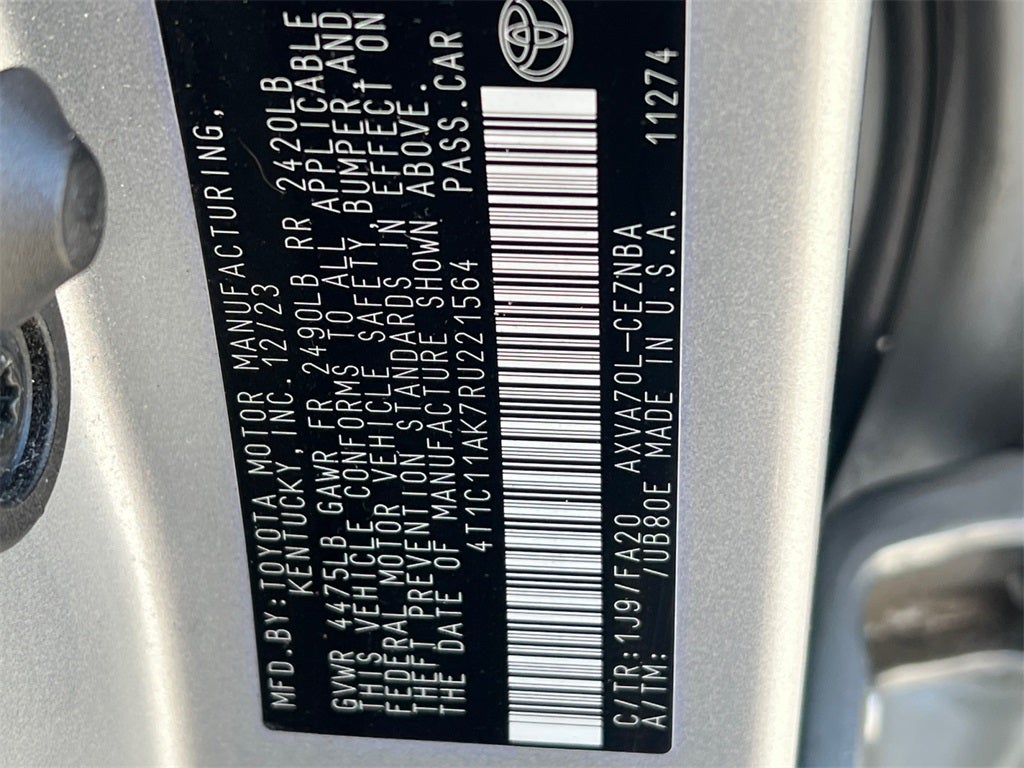 2024 Toyota Camry LE