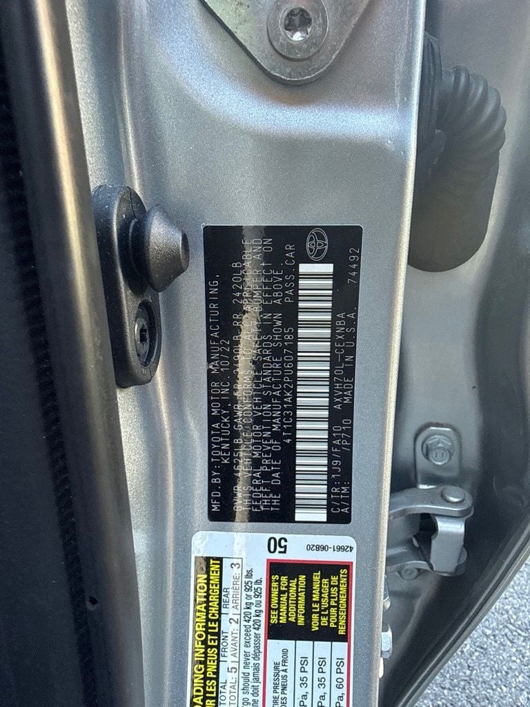 2023 Toyota Camry Hybrid LE
