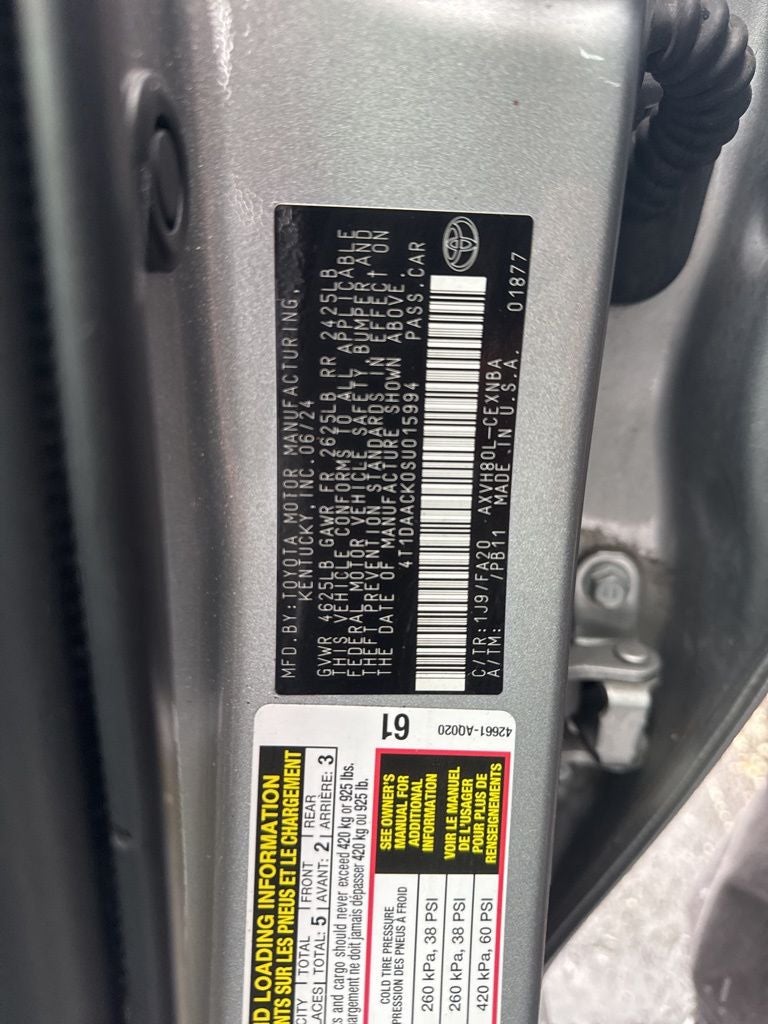 2025 Toyota Camry SE