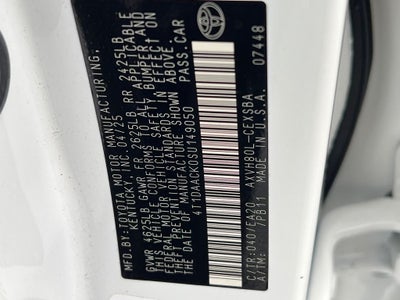 2025 Toyota Camry SE