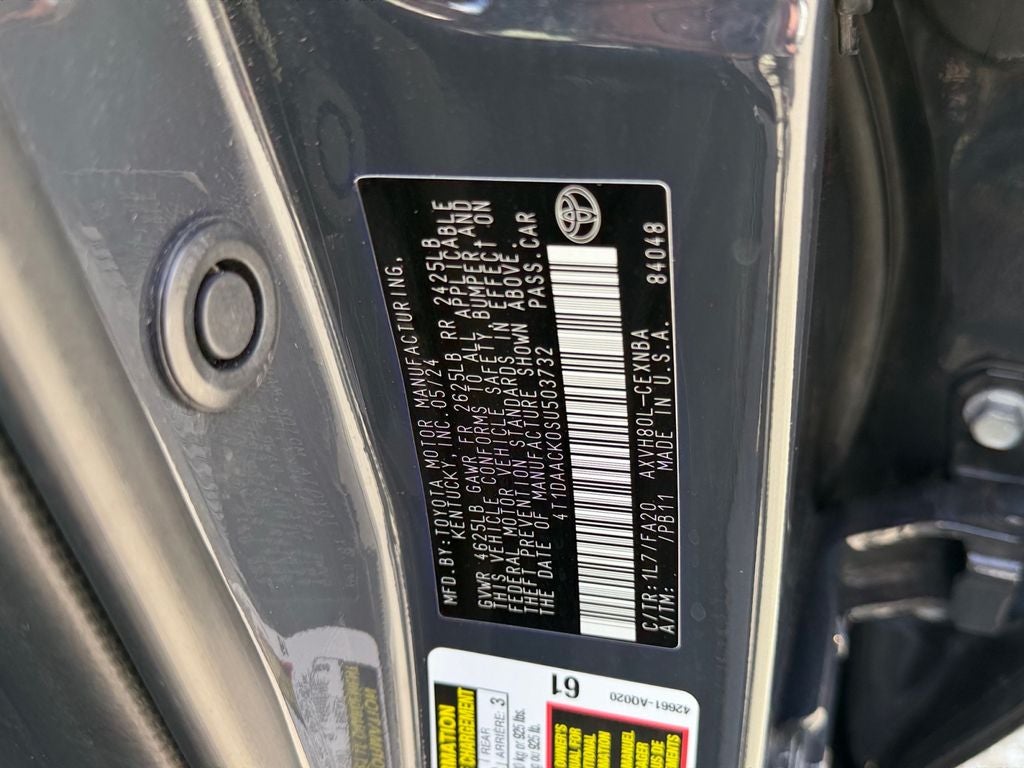 2025 Toyota Camry LE