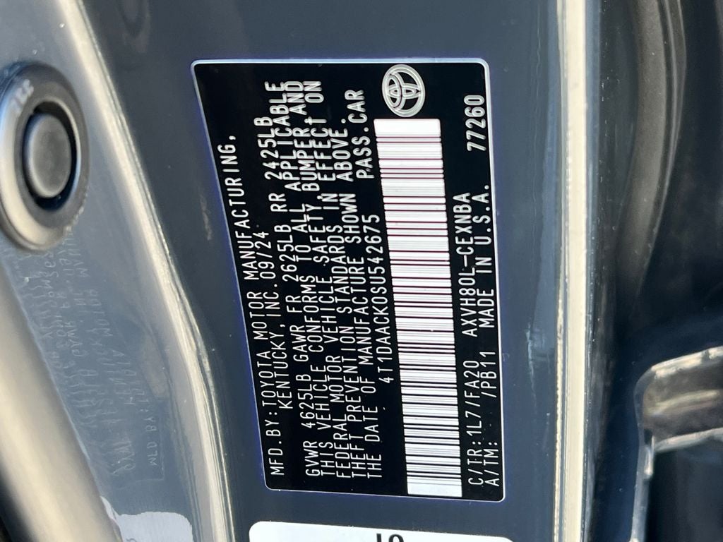 2025 Toyota Camry LE