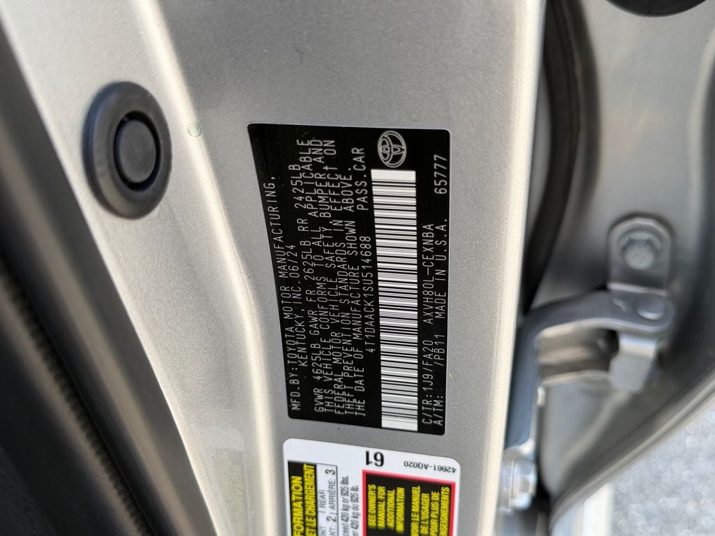 2025 Toyota Camry LE