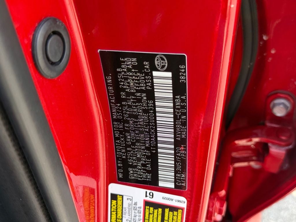 2025 Toyota Camry LE