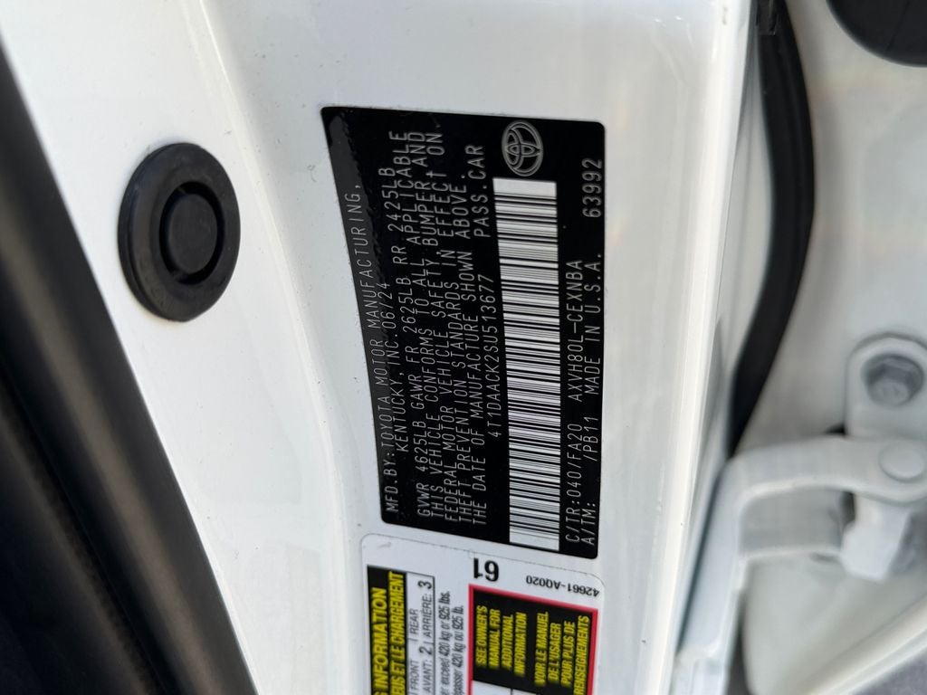 2025 Toyota Camry LE