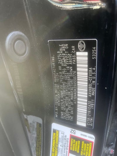 2025 Toyota Camry SE