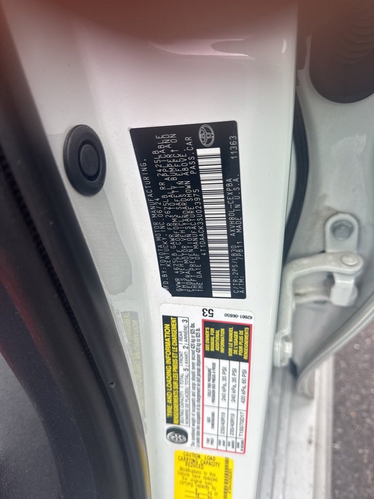 2025 Toyota Camry XSE