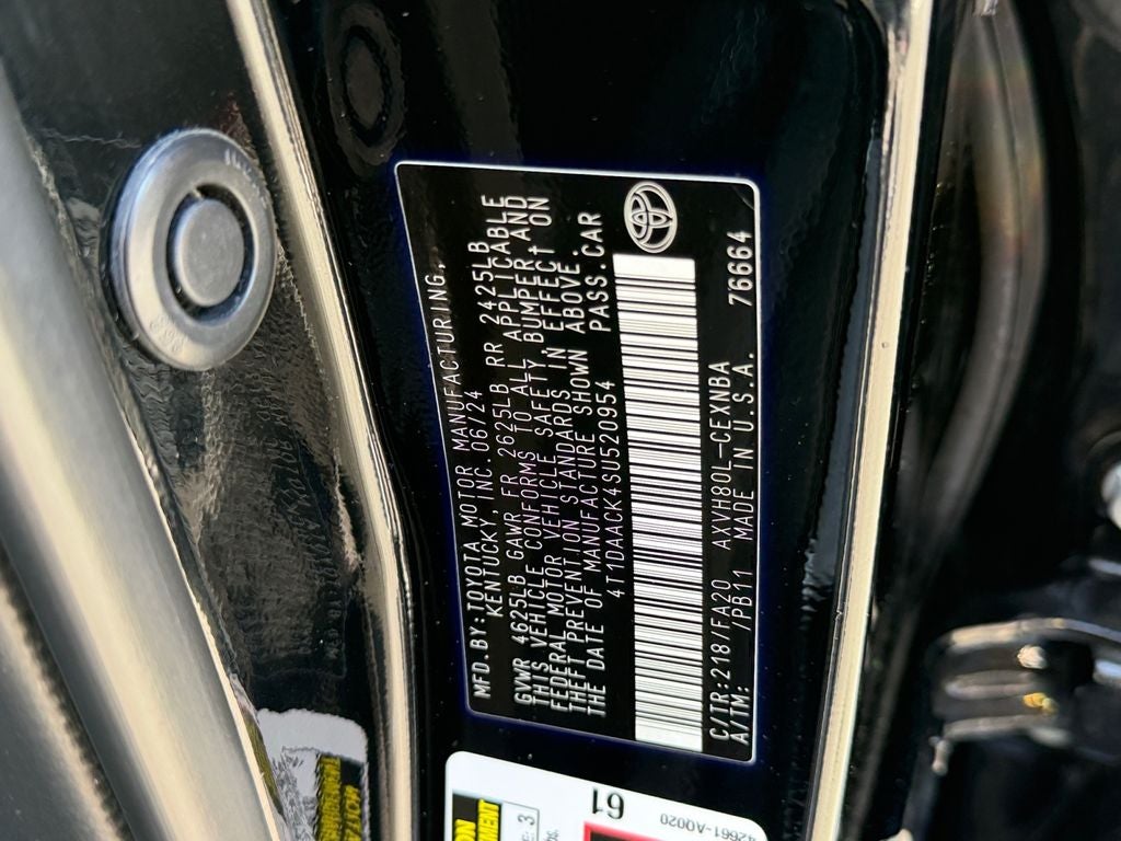 2025 Toyota Camry LE