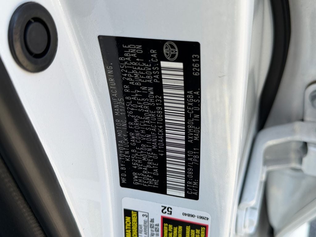 2026 Toyota Camry XLE