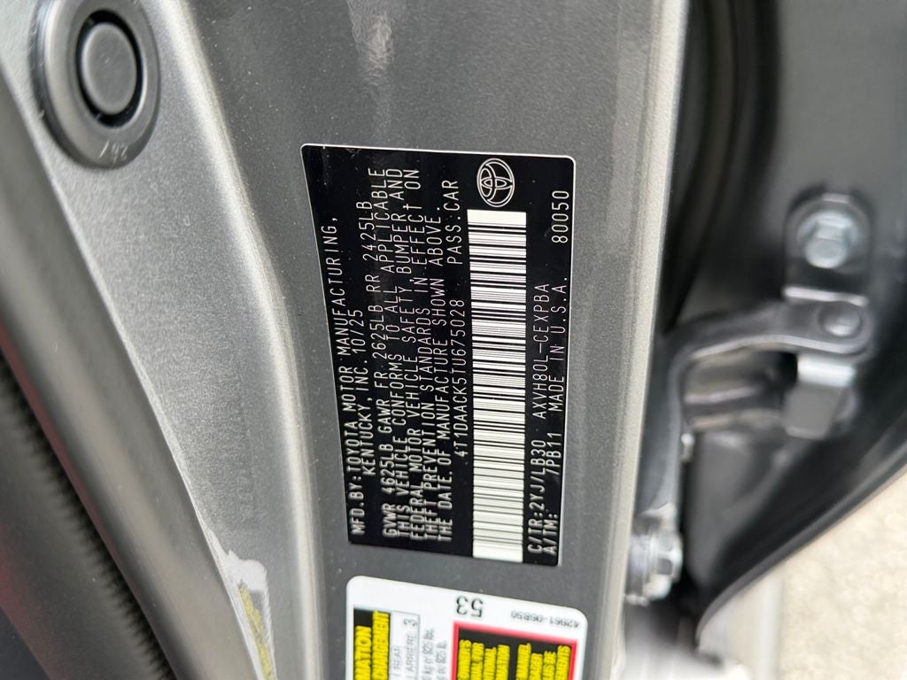 2026 Toyota Camry XSE Certified & Low Miles!