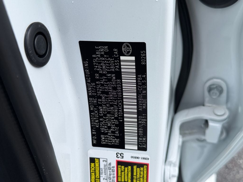 2026 Toyota Camry XSE