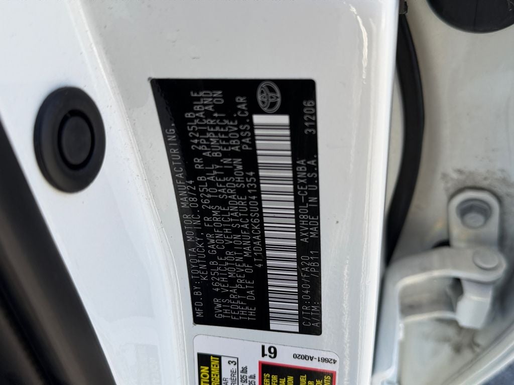 2025 Toyota Camry LE