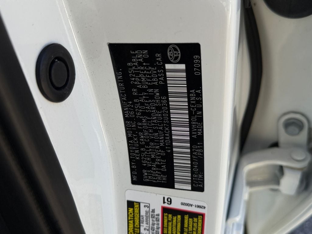 2025 Toyota Camry LE