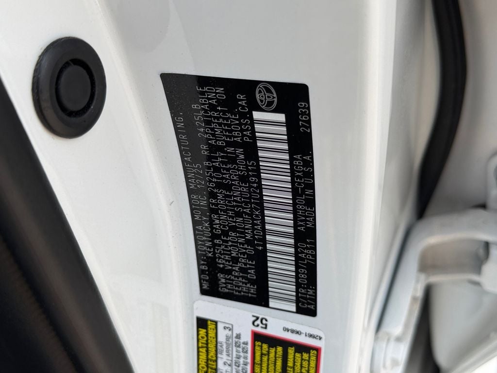 2026 Toyota Camry XLE