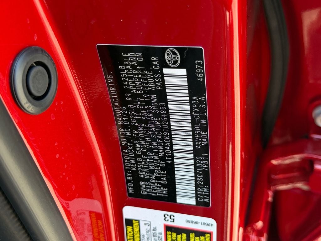 2026 Toyota Camry XSE