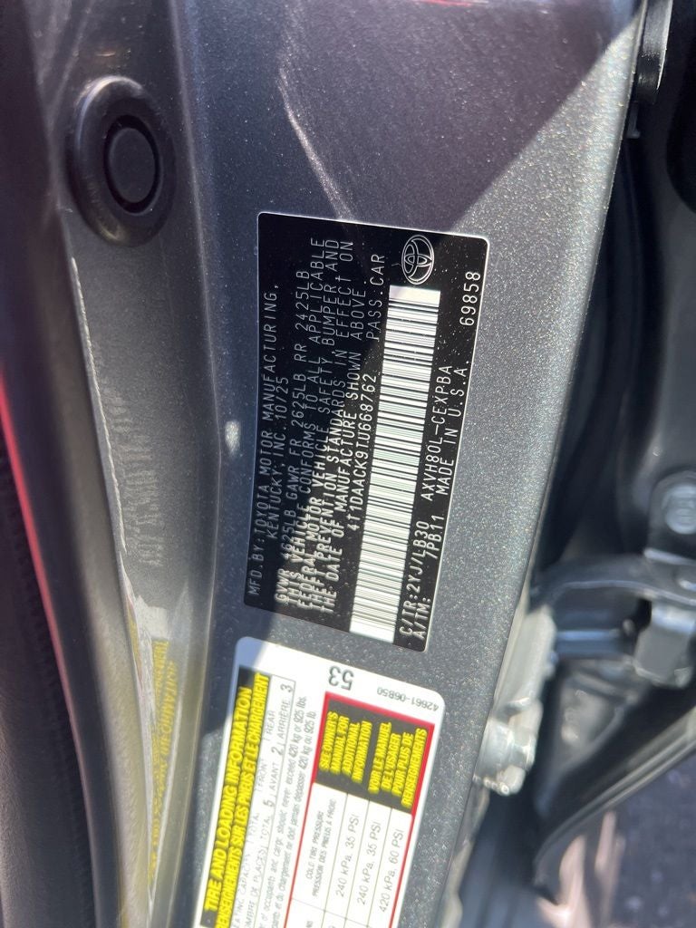 2026 Toyota Camry XSE