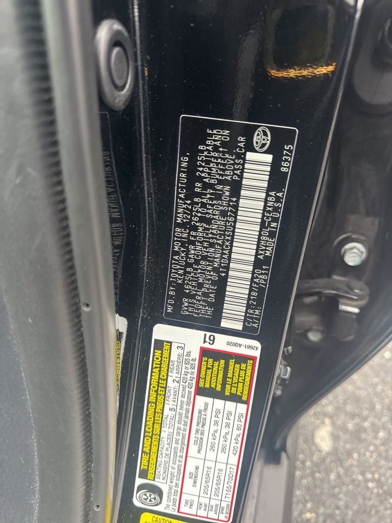 2025 Toyota Camry LE