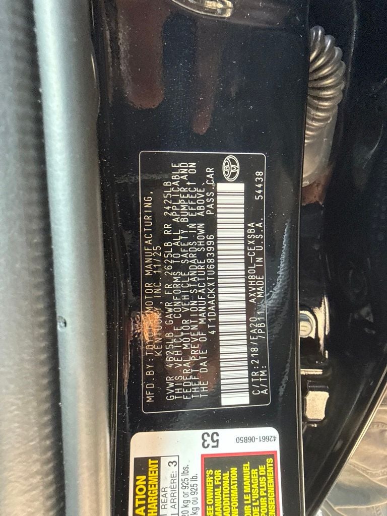 2026 Toyota Camry SE
