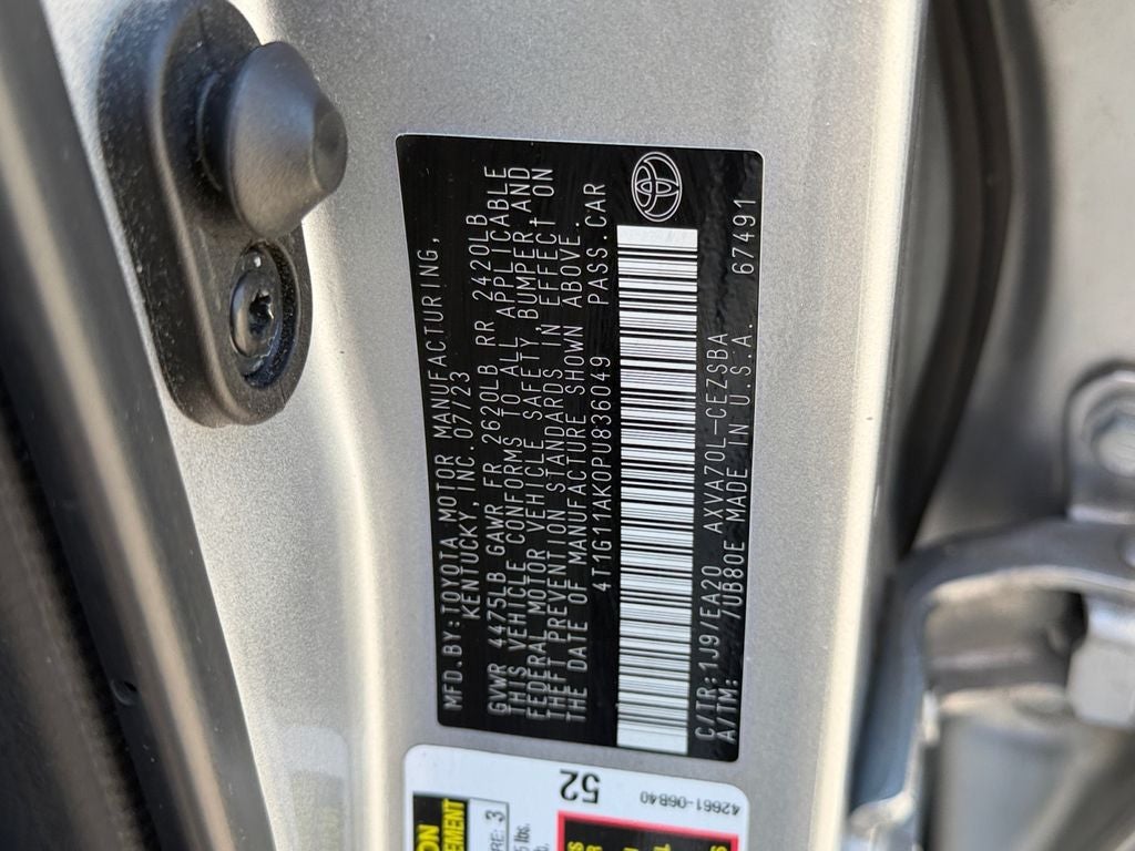 2023 Toyota Camry SE