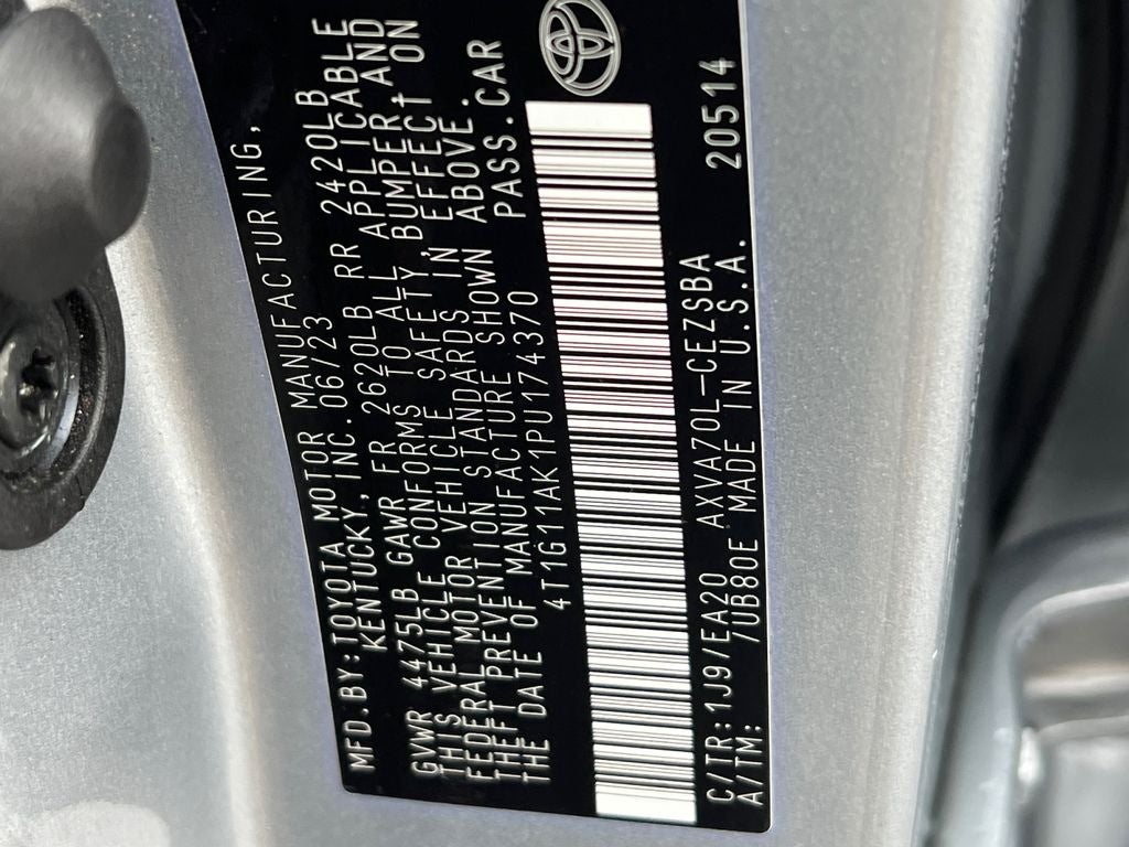 2023 Toyota Camry SE