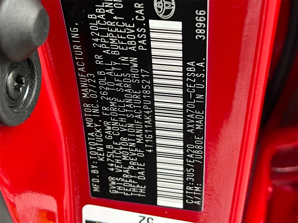 2023 Toyota Camry SE