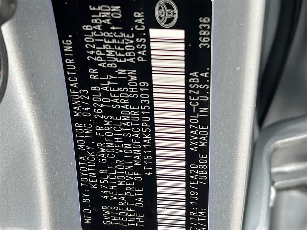 2023 Toyota Camry SE