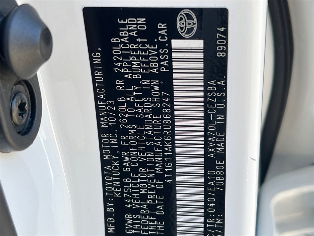 2024 Toyota Camry SE