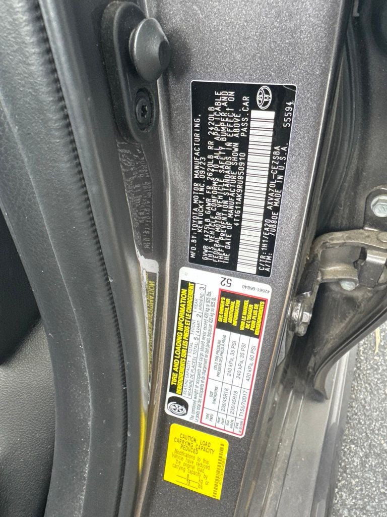 2024 Toyota Camry SE
