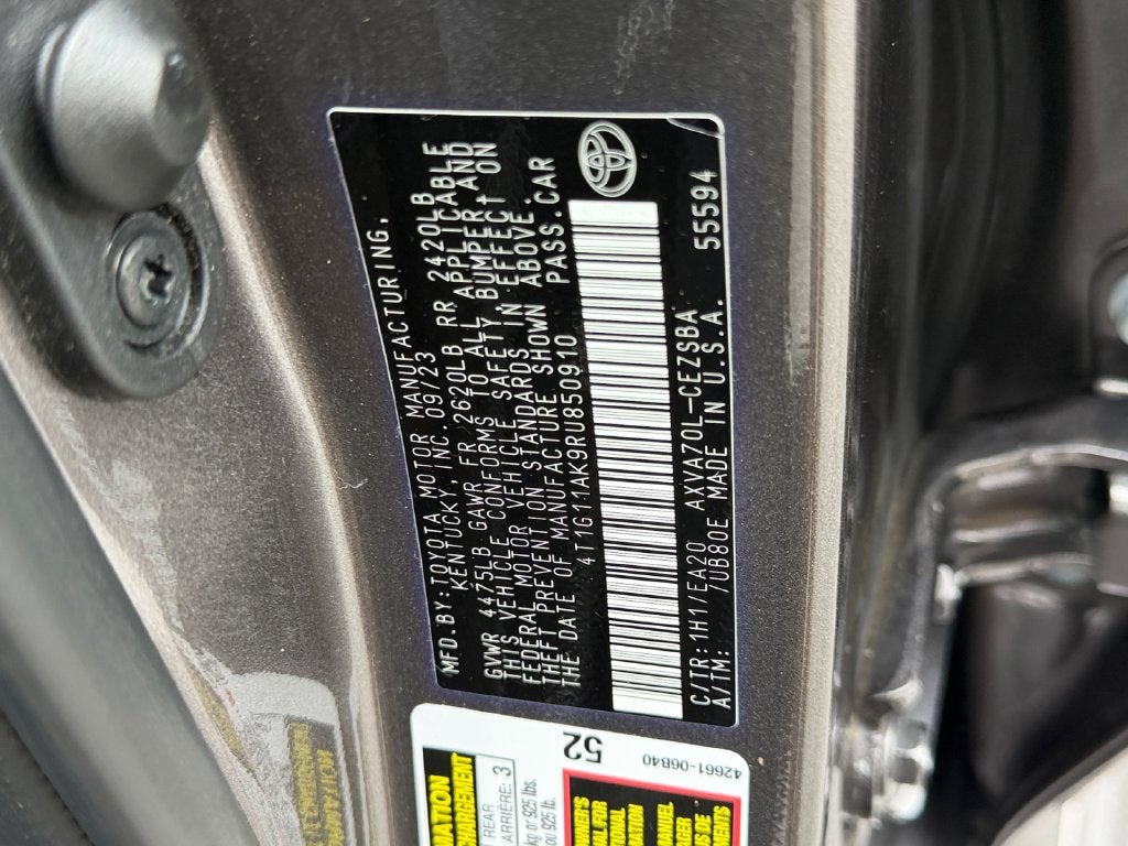 2024 Toyota Camry SE
