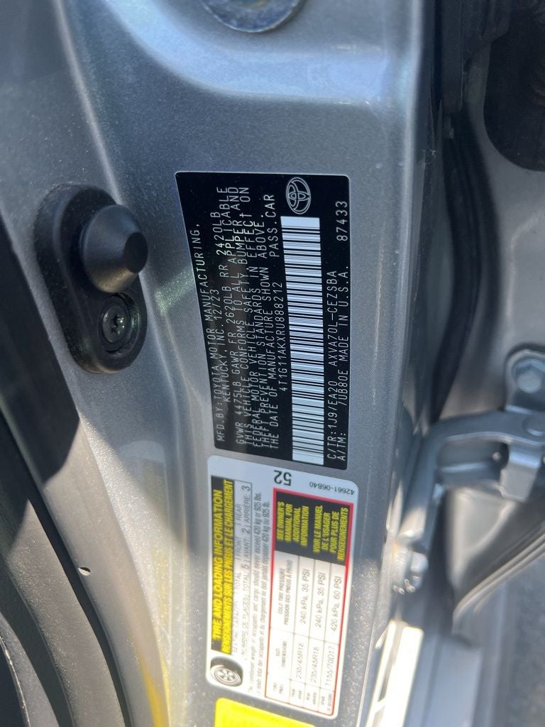 2024 Toyota Camry SE