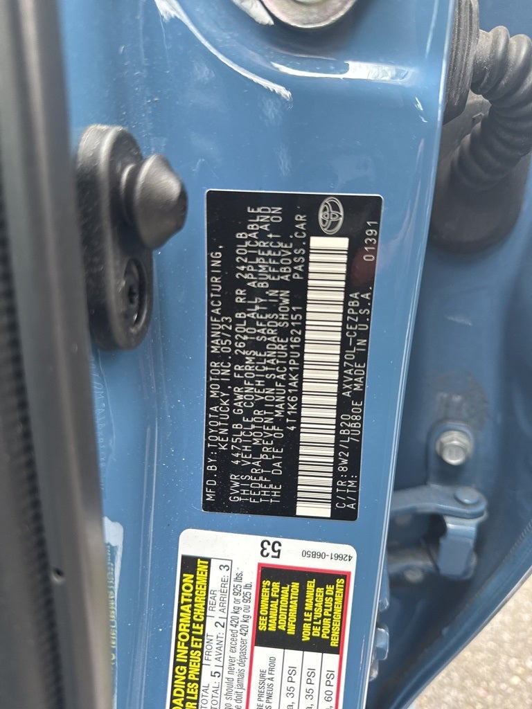 2023 Toyota Camry XSE