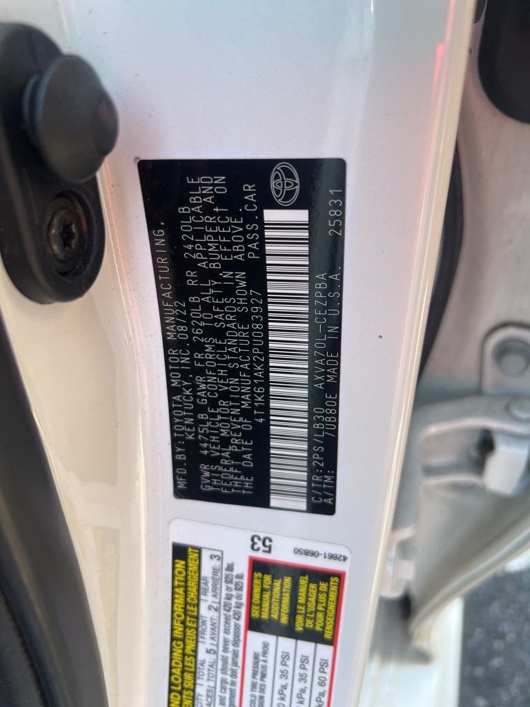 2023 Toyota Camry XSE Low Miles!