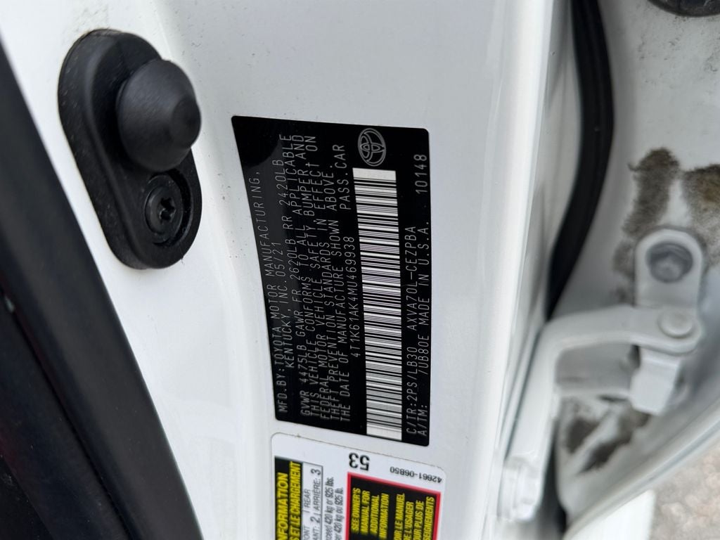 2021 Toyota Camry XSE W/ 2 Tone Black & Red!