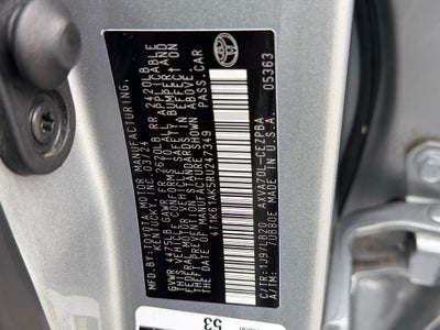 2024 Toyota Camry XSE