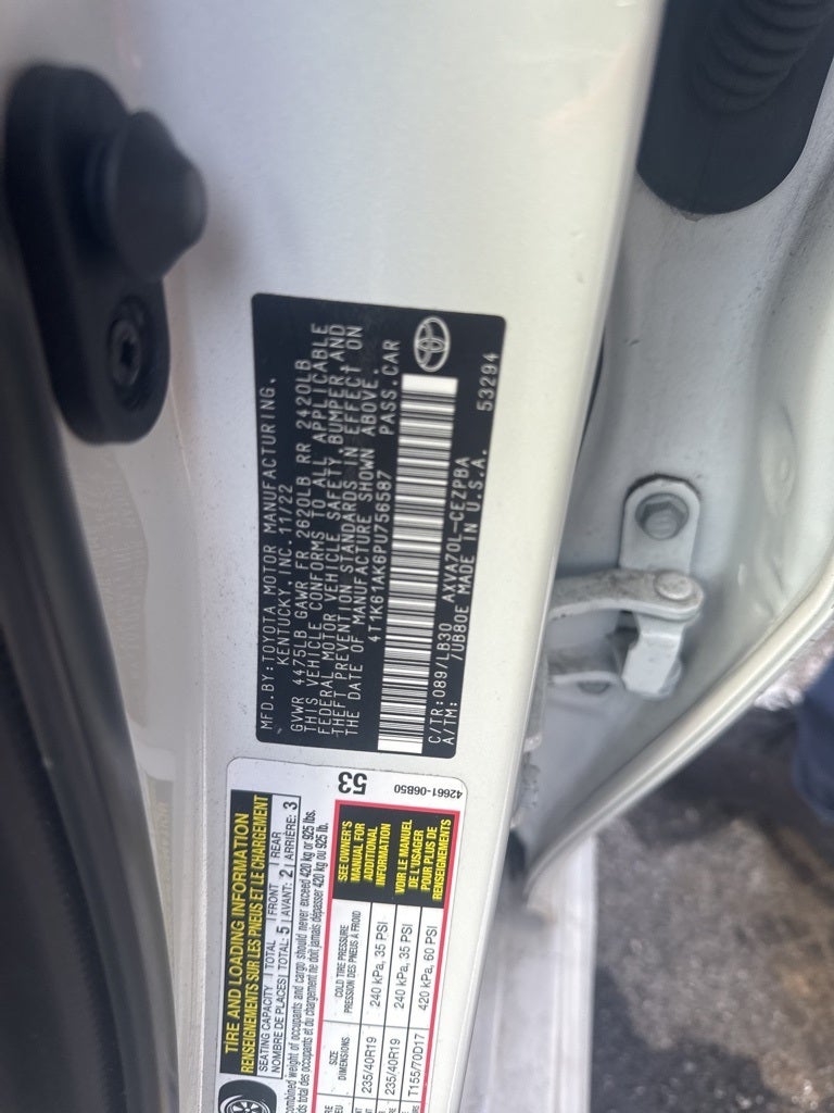 2023 Toyota Camry XSE