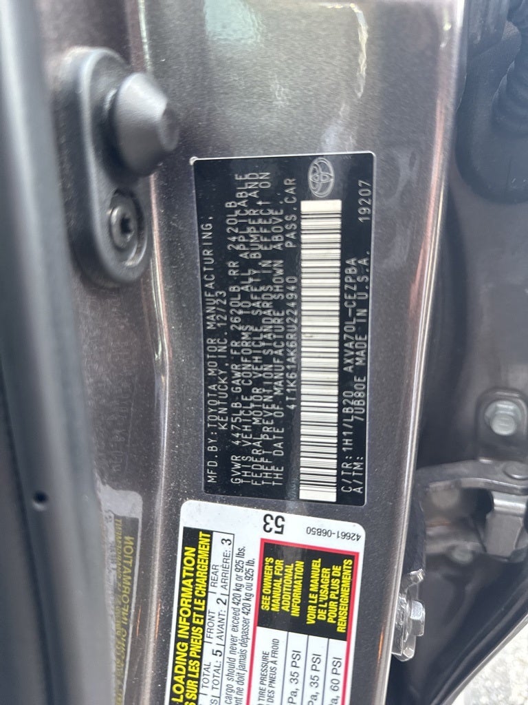 2024 Toyota Camry XSE