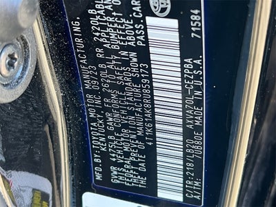 2024 Toyota Camry XSE