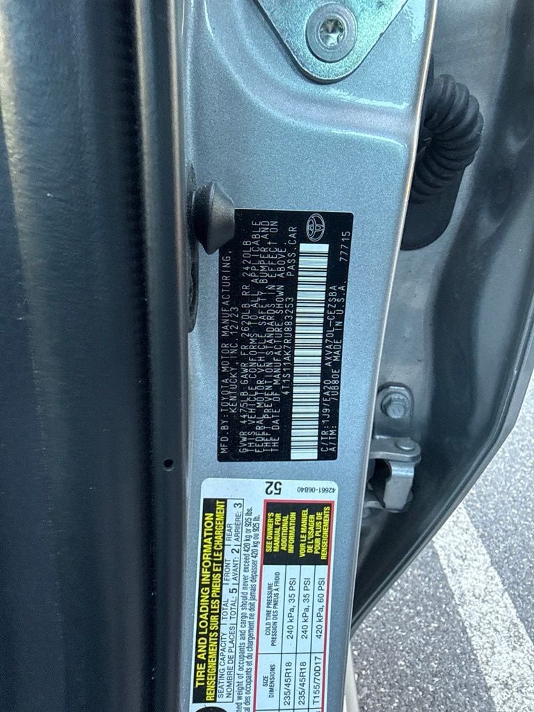 2024 Toyota Camry SE
