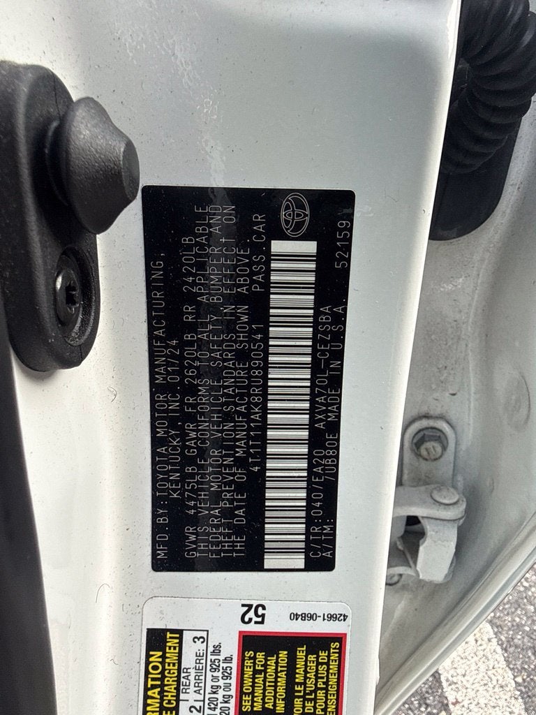 2024 Toyota Camry SE