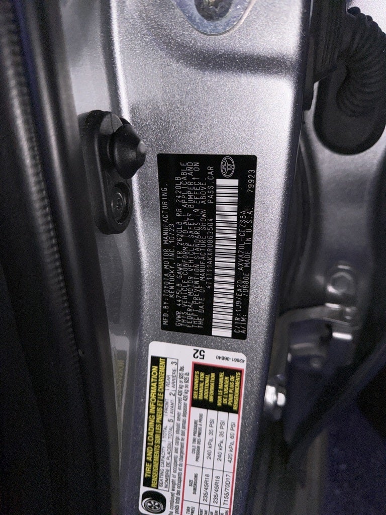 2024 Toyota Camry SE Low Miles