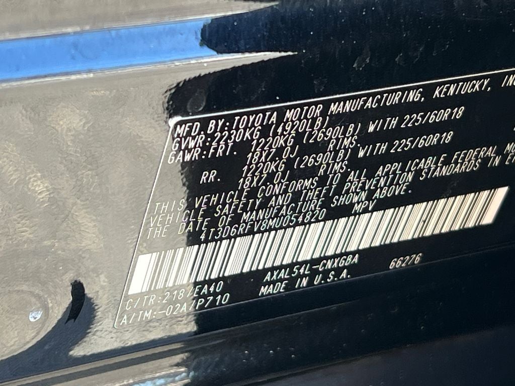 2021 Toyota RAV4 Hybrid Limited