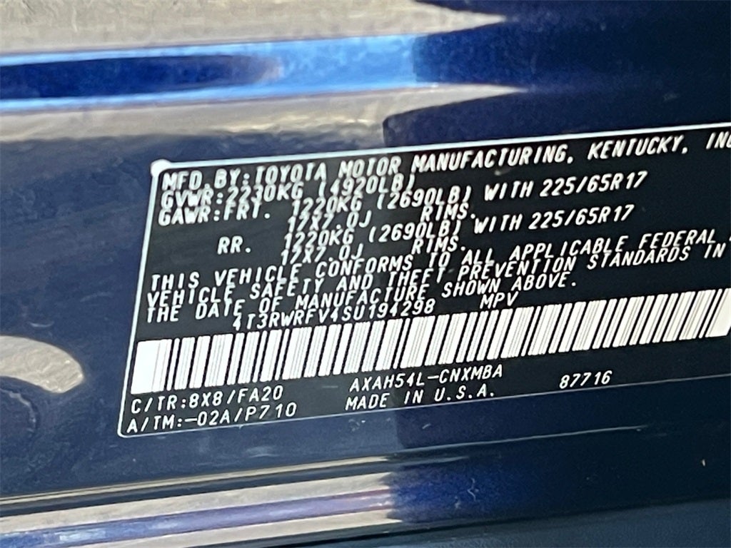 2025 Toyota RAV4 Hybrid XLE