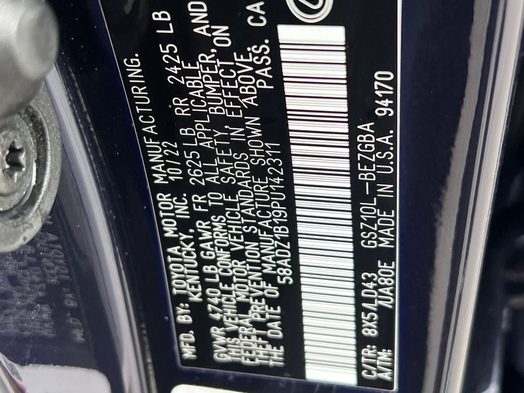 2023 Lexus ES 350 350