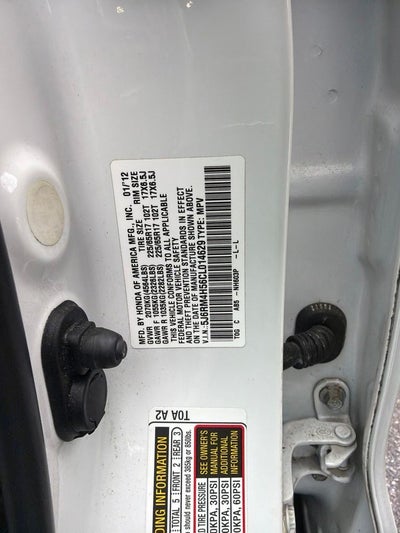 2012 Honda CR-V EX