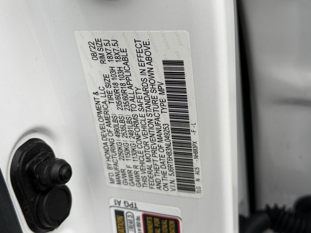 2022 Honda CR-V Hybrid EX-L