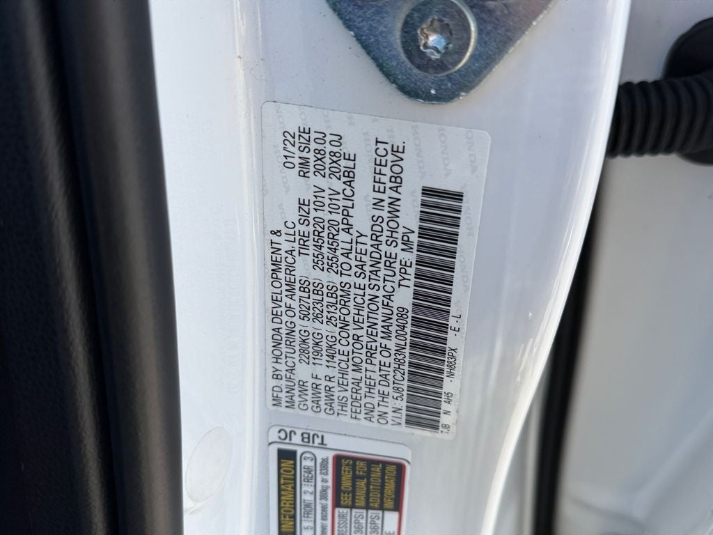 2022 Acura RDX A Spec Advance Package SH-AWD