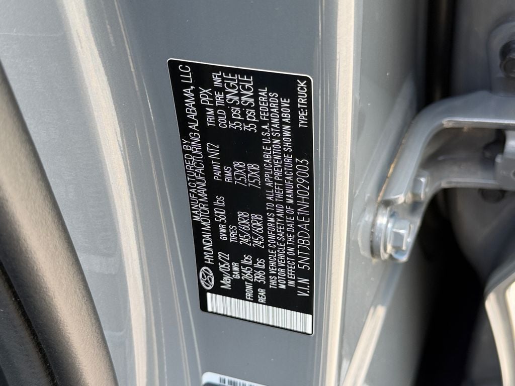 2022 Hyundai Santa Cruz SEL