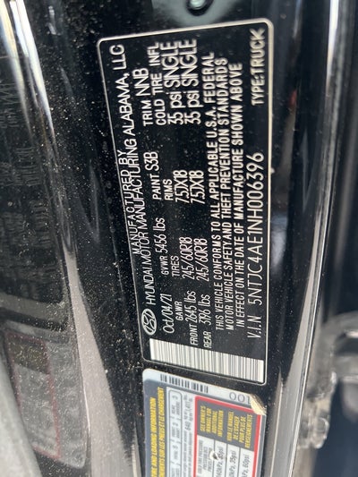 2022 Hyundai Santa Cruz SEL