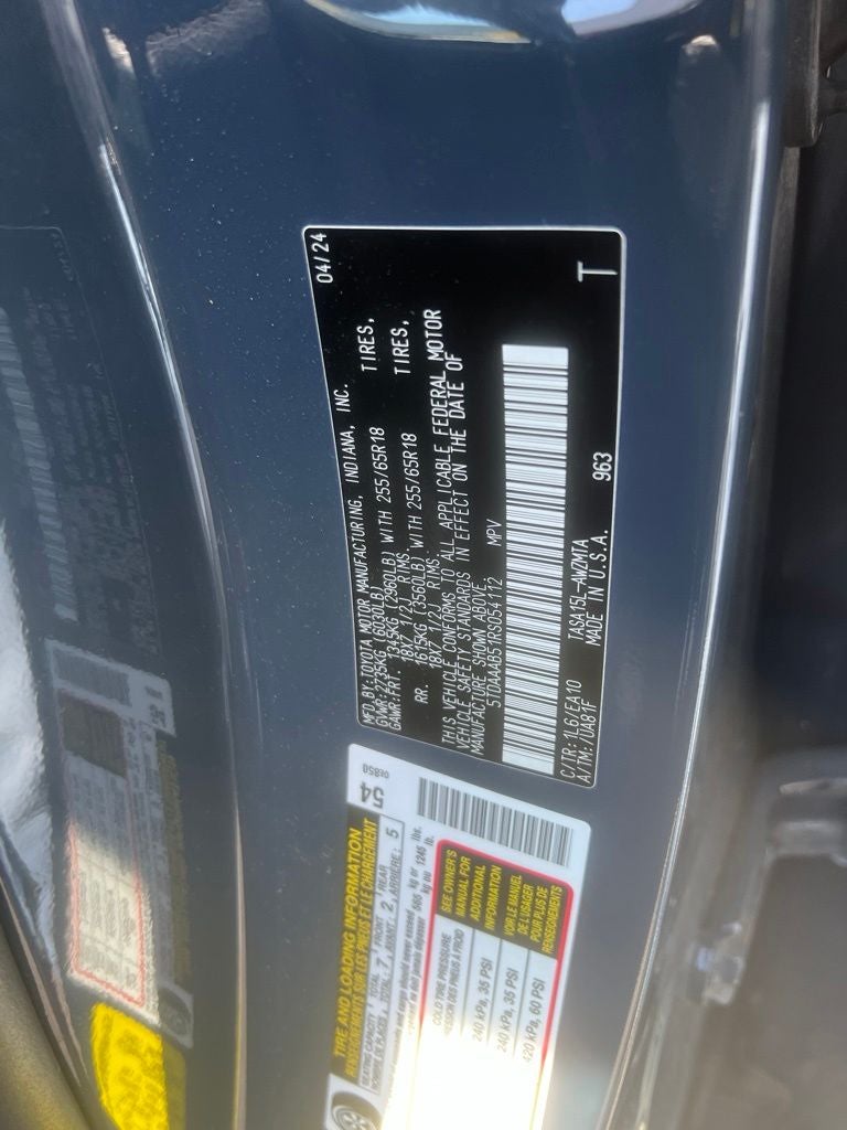2024 Toyota Grand Highlander XLE