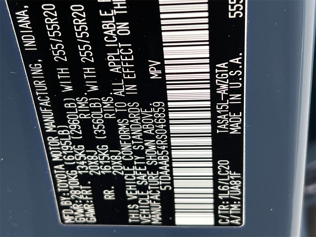 2024 Toyota Grand Highlander Limited